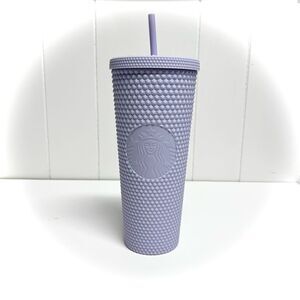 Starbucks Matte Icy Lavender Studded Tumbler 24oz